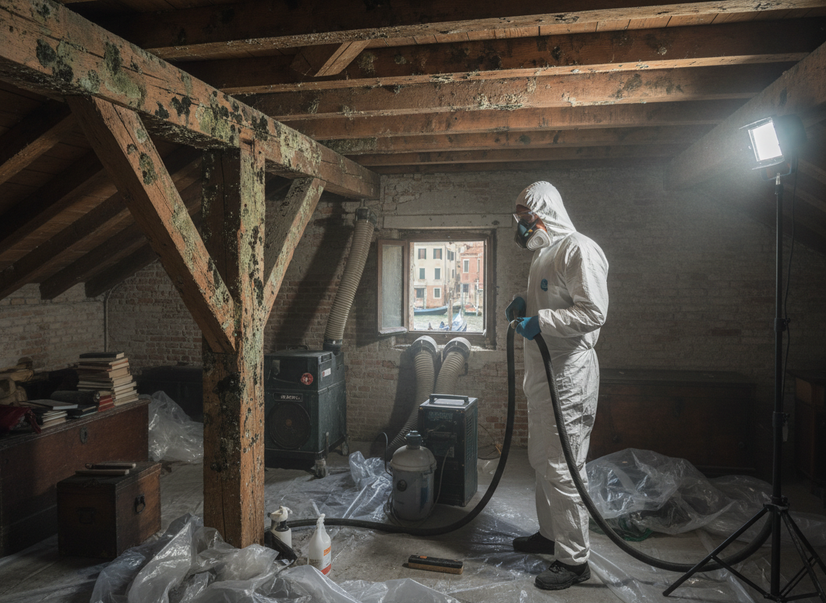 Attic Mold Remediation in Venice, CA