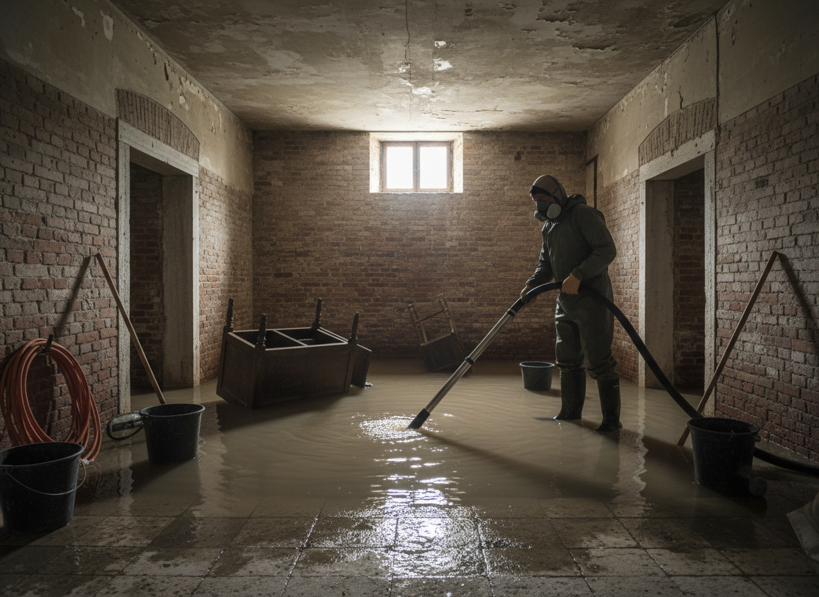 Basement Flood Cleanup in Venice, CA